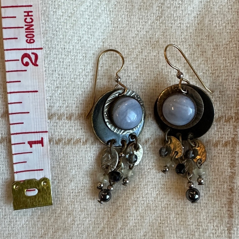 Bohemian Dangle Earrings with Beads